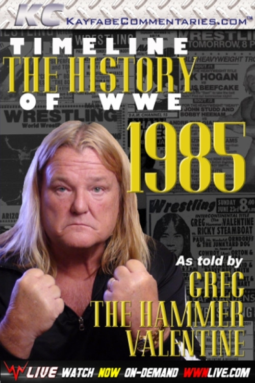 Timeline The History of WWE &ndash; 1985 &ndash; As Told By Greg Valentine