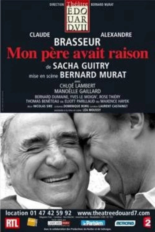 Mon p&egrave;re avait raison