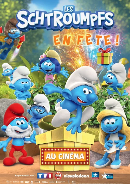 Les Schtroumpfs en f&ecirc;te
