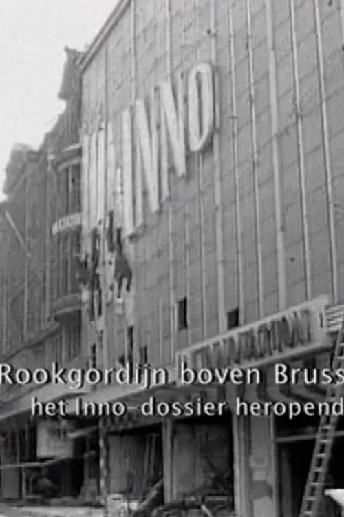 Rookgordijn boven Brussel