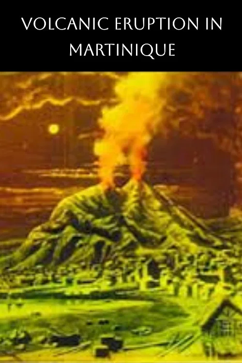 &Eacute;ruption volcanique &agrave; la Martinique
