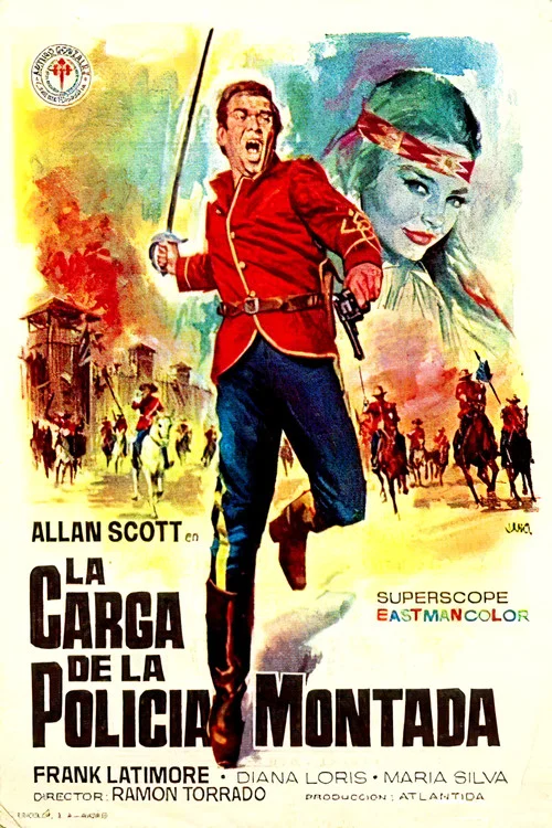La carga de la polic&iacute;a montada