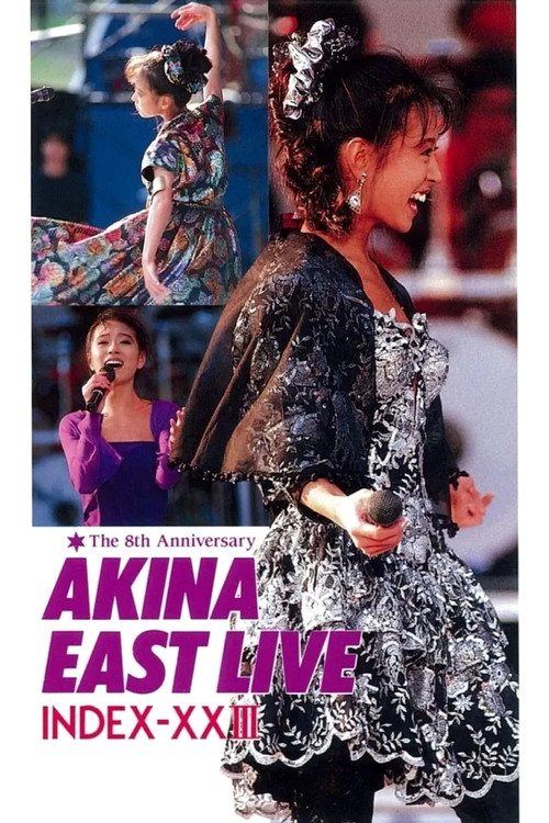 中森明菜 8周年纪念演唱会《AKINA EAST LIVE INDEX-XXIII》