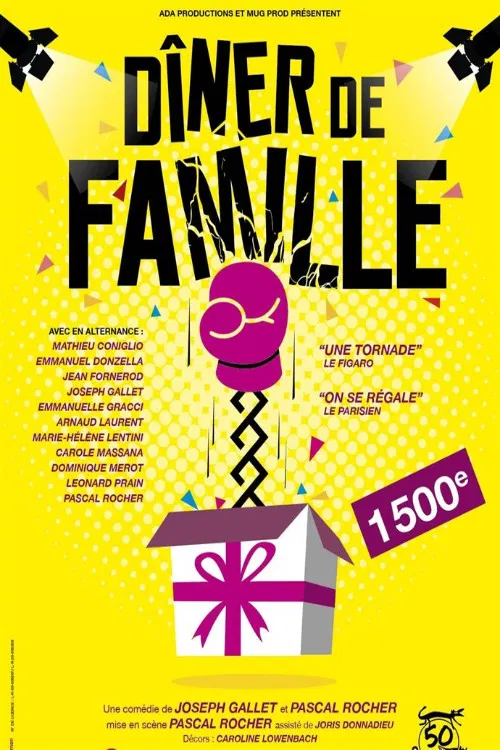 D&icirc;ner de famille