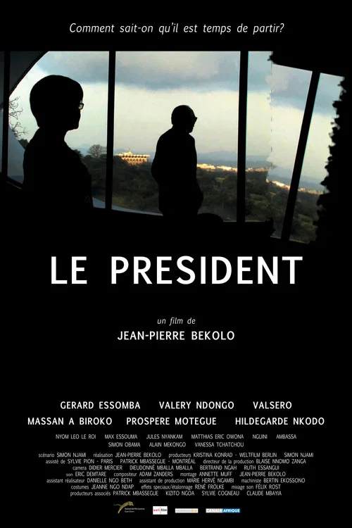 Le pr&eacute;sident