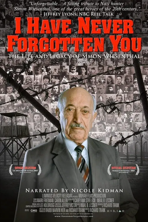 Je ne vous ai jamais oubli&eacute; : la vie et l'h&eacute;ritage de Simon Wiesenthal