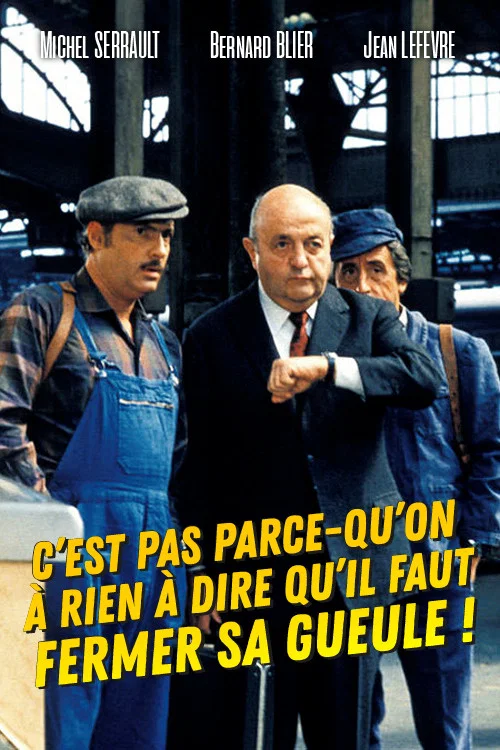 C'est pas parce qu'on a rien &agrave; dire qu'il faut fermer sa gueule...
