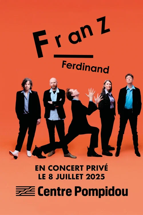 Franz Ferdinand : concert priv&eacute; au Centre Pompidou