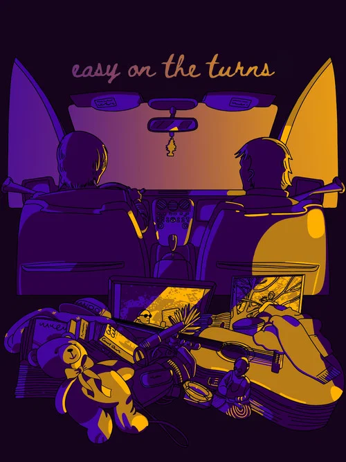 easy on the turns
