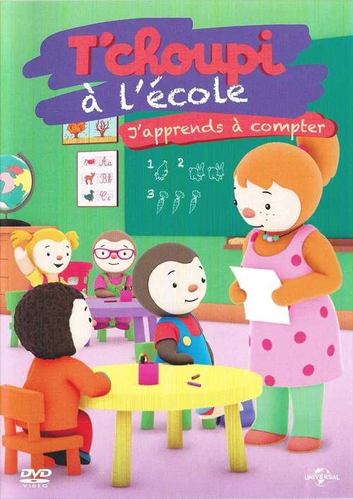 T'choupi &agrave; l'&eacute;cole - J'apprends &agrave; compter