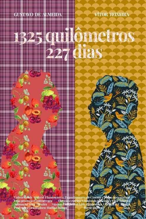 1325 quil&ocirc;metros 227 dias