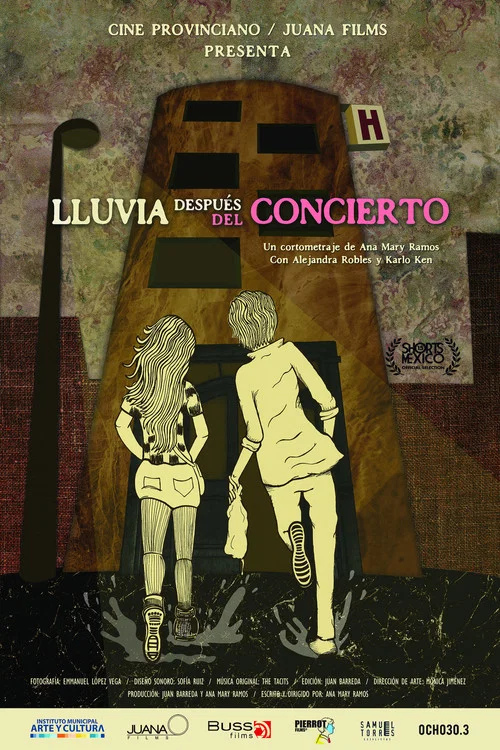 Lluvia despu&eacute;s del concierto