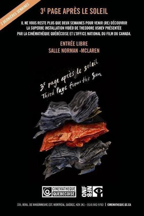 3e page apr&egrave;s le soleil