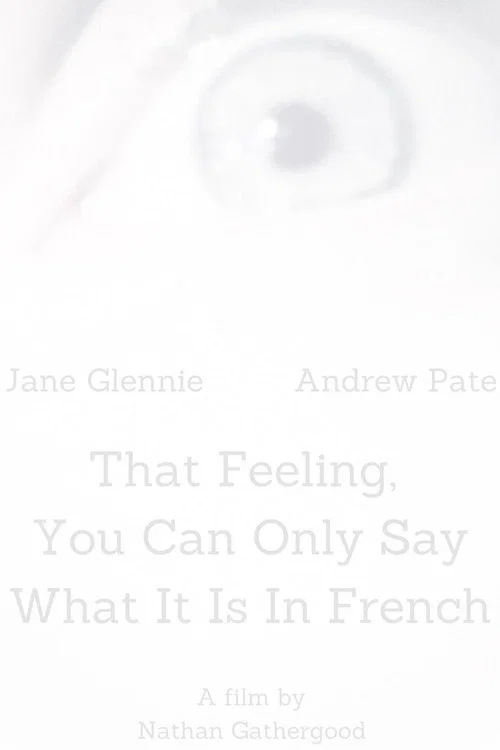 That Feeling, You Can Only Say What It Is in French