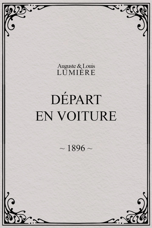 D&eacute;part en voiture