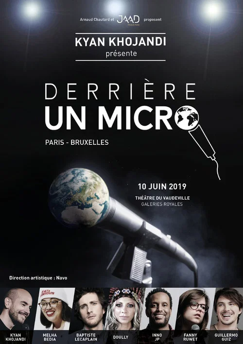 Derri&egrave;re un micro - Paris-Bruxelles