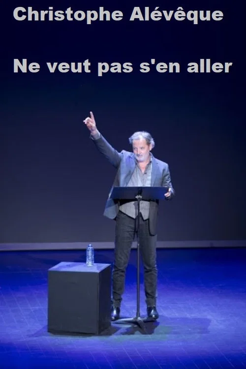 Christophe Al&eacute;v&ecirc;que ne veut pas s'en aller