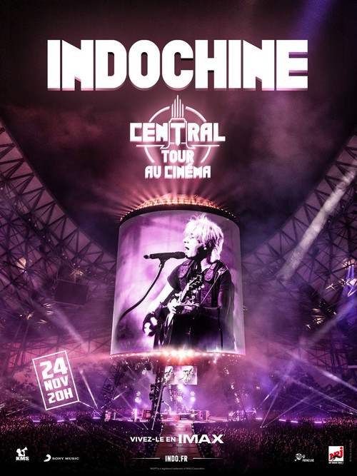 Indochine : Central Tour au cin&eacute;ma
