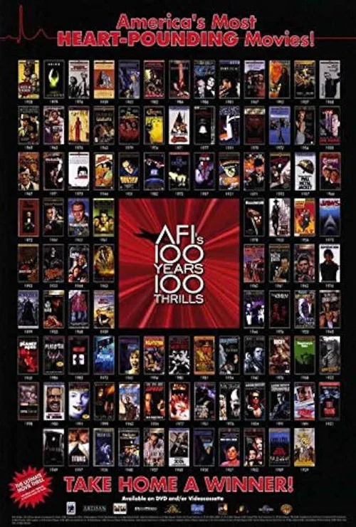 AFI&rsquo;s 100 Years&hellip; 100 Thrills