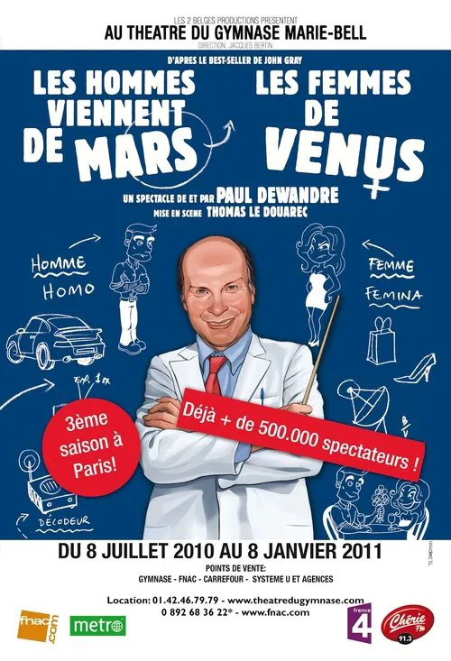 Les hommes viennent de mars, les femmes de v&eacute;nus