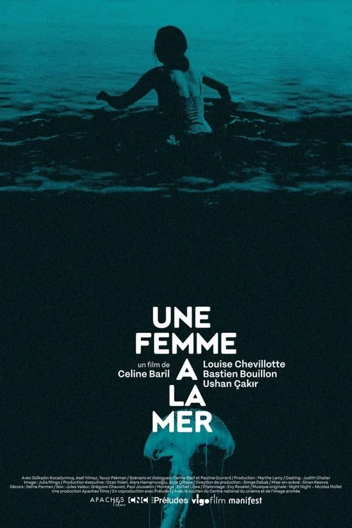 Une femme &agrave; la mer