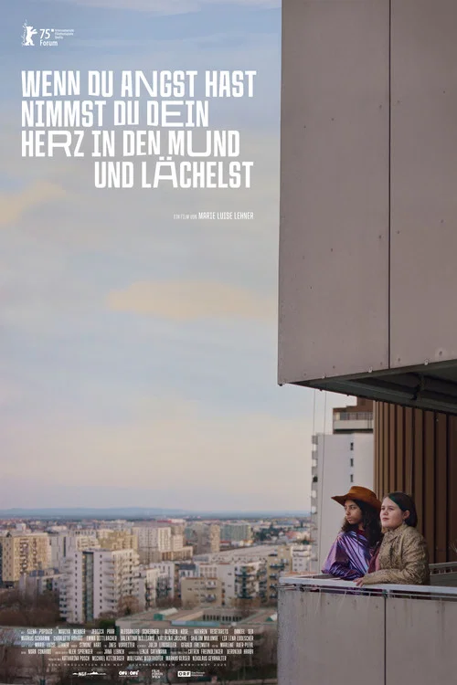 Wenn du Angst hast nimmst du dein Herz in den Mund und l&auml;chelst