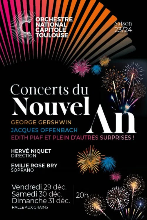 Bernstein, Bizet, Offenbach, Gershwin - Concert de f&ecirc;tes &agrave; Paris