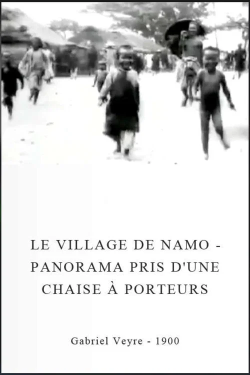 Le village de Namo - Panorama pris d'une chaise &agrave; porteurs