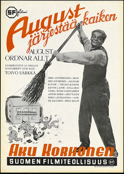 August j&auml;rjest&auml;&auml; kaiken