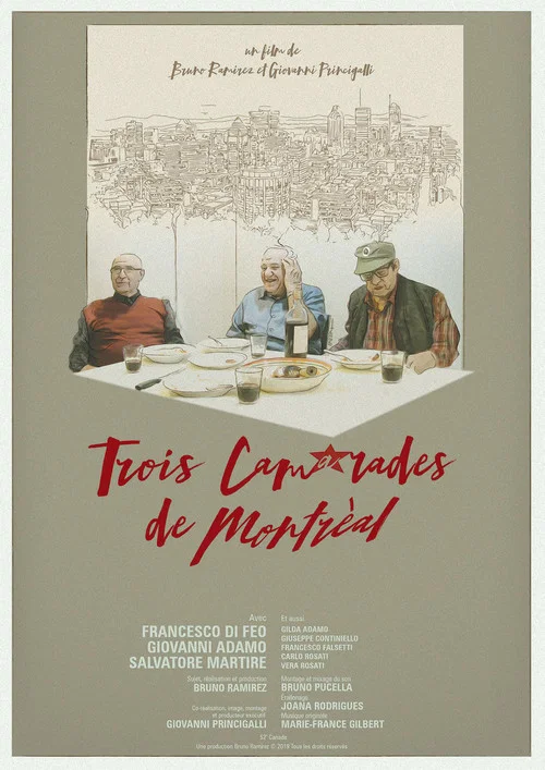 Trois camarades de Montr&eacute;al