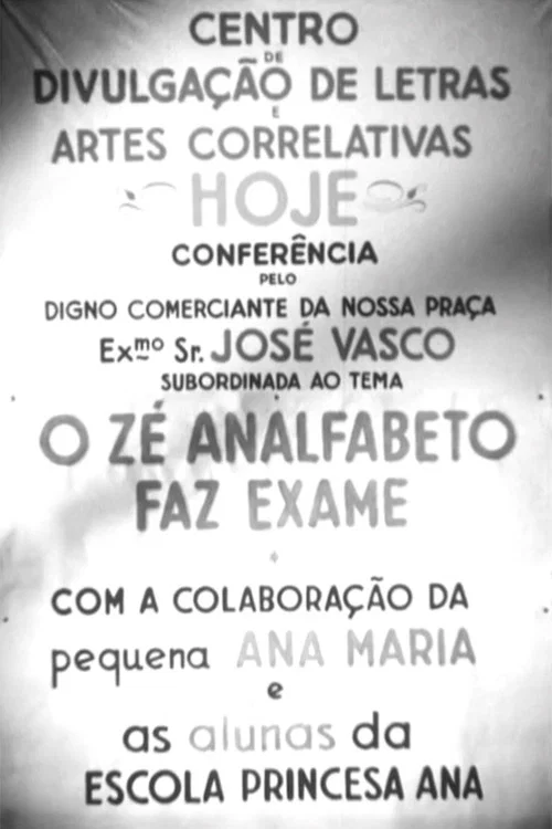 O Z&eacute; Analfabeto Faz Exame