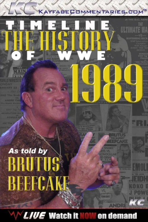 Timeline The History of WWE &ndash; 1989 &ndash; As Told By Brutus Beefcake