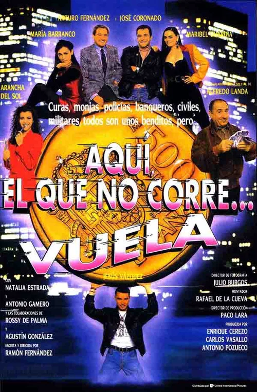 Aqu&iacute;, el que no corre... vuela