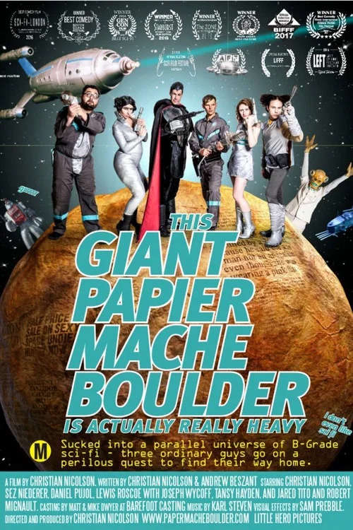 This Giant Papier-M&acirc;ch&eacute; Boulder Is Actually Really Heavy