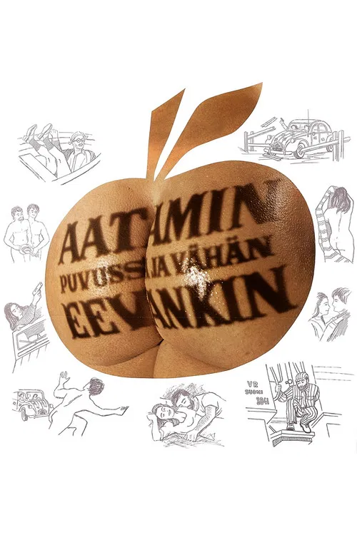 Aatamin puvussa&hellip; ja v&auml;h&auml;n Eevankin