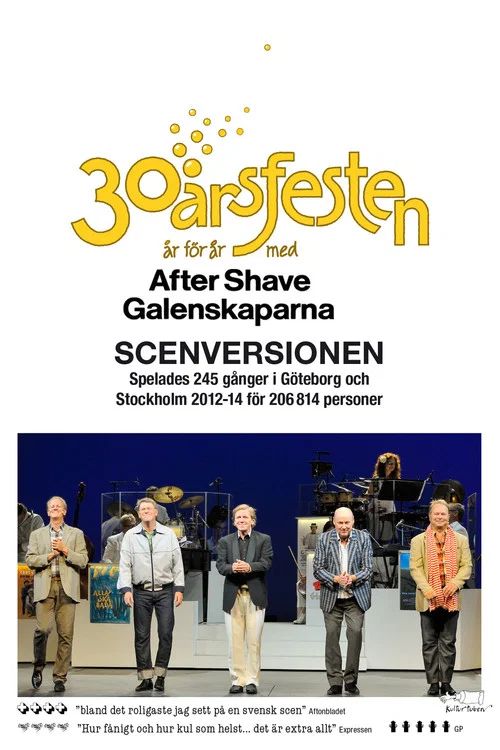 30-&aring;rsfesten - Scenversionen