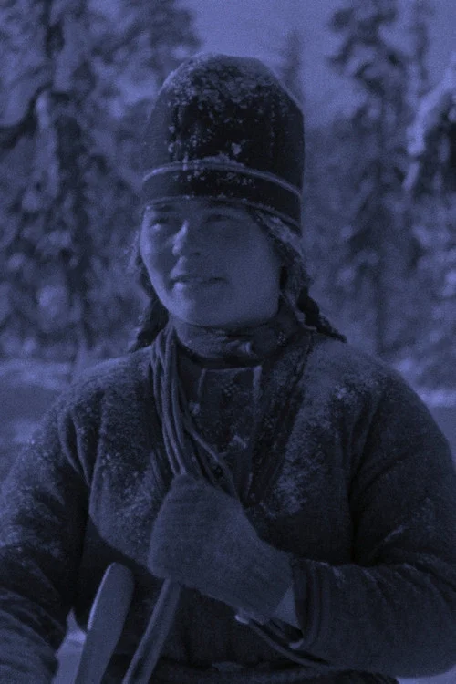 Med ackja och ren i Inka L&auml;ntas vinterland